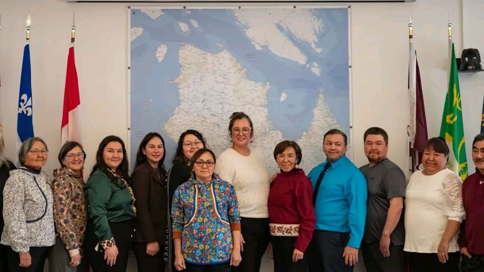 L'honorable Mandy Gull-Masty, ministre des Services aux Autochtones et députée d’Abitibi–Baie-James–Nunavik–Eeyou, lors de son passage à Kuujjuaq, le 19 février 2026