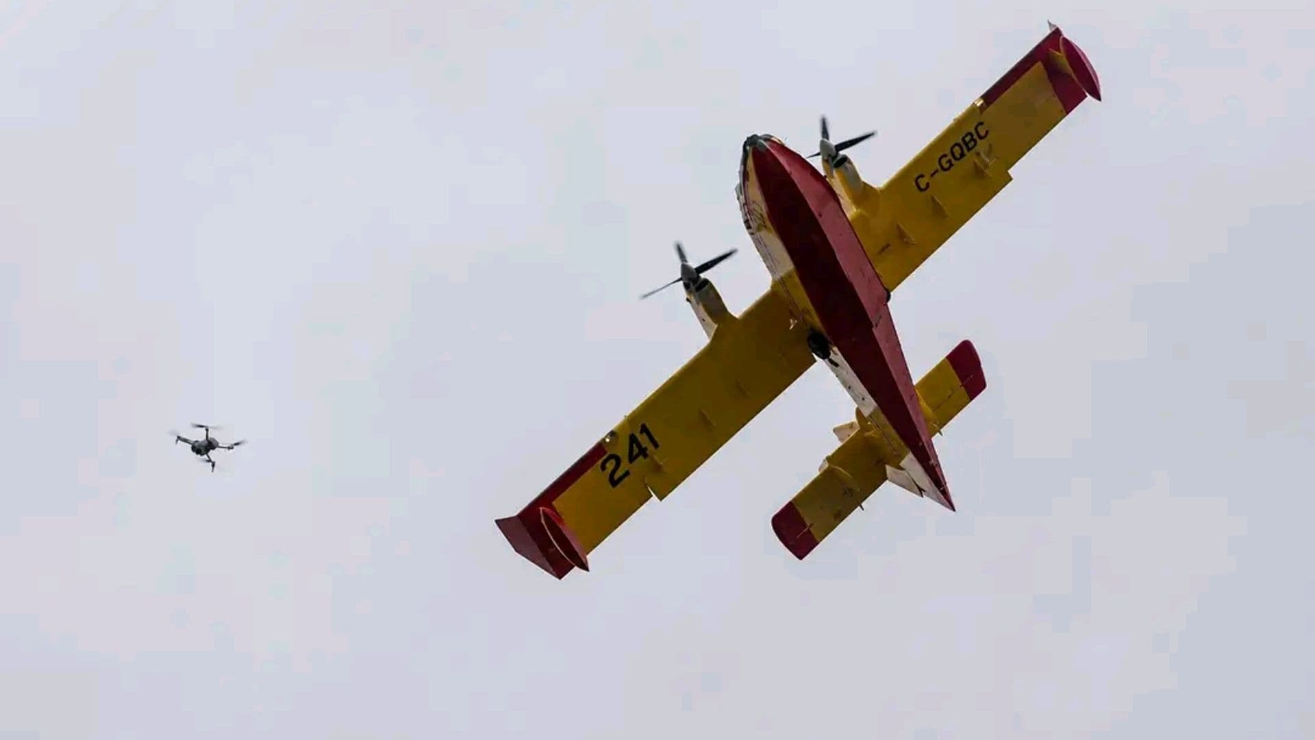 Survols non autorisés : un geste dangereux qui paralyse les avions‑citernes dans la région la plus touchée en 2026 