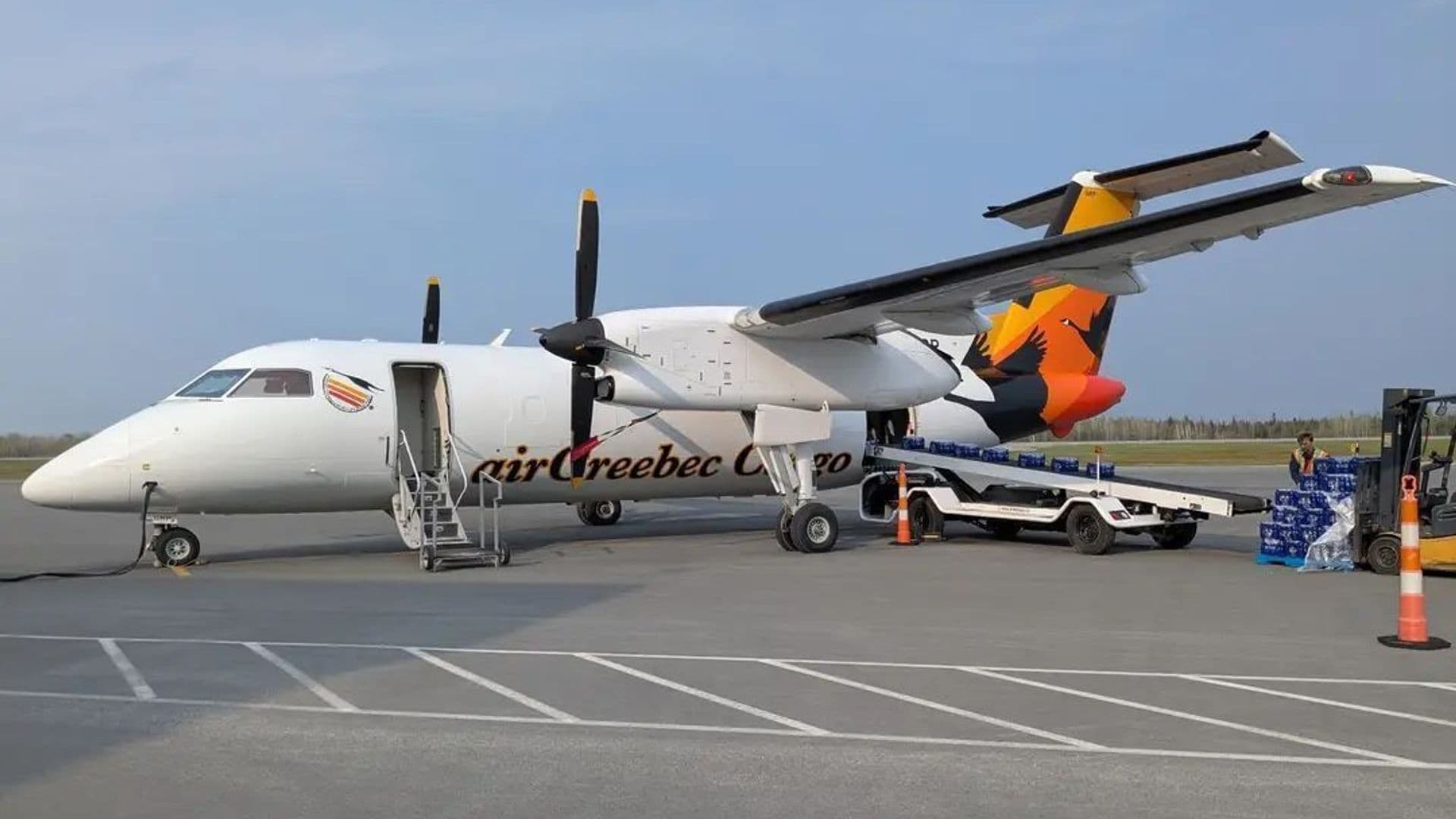 acheminement de l'eau potable par Air Creebec vers Chisasibi