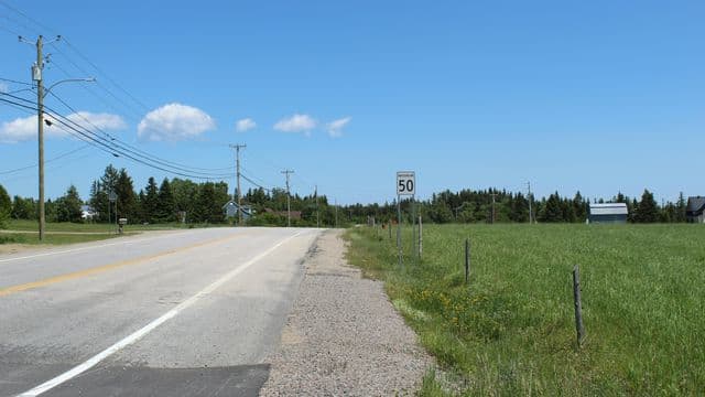 Des travaux de réfection perturbent la circulation sur la route 113 entre Desmaraisville et Miquelon