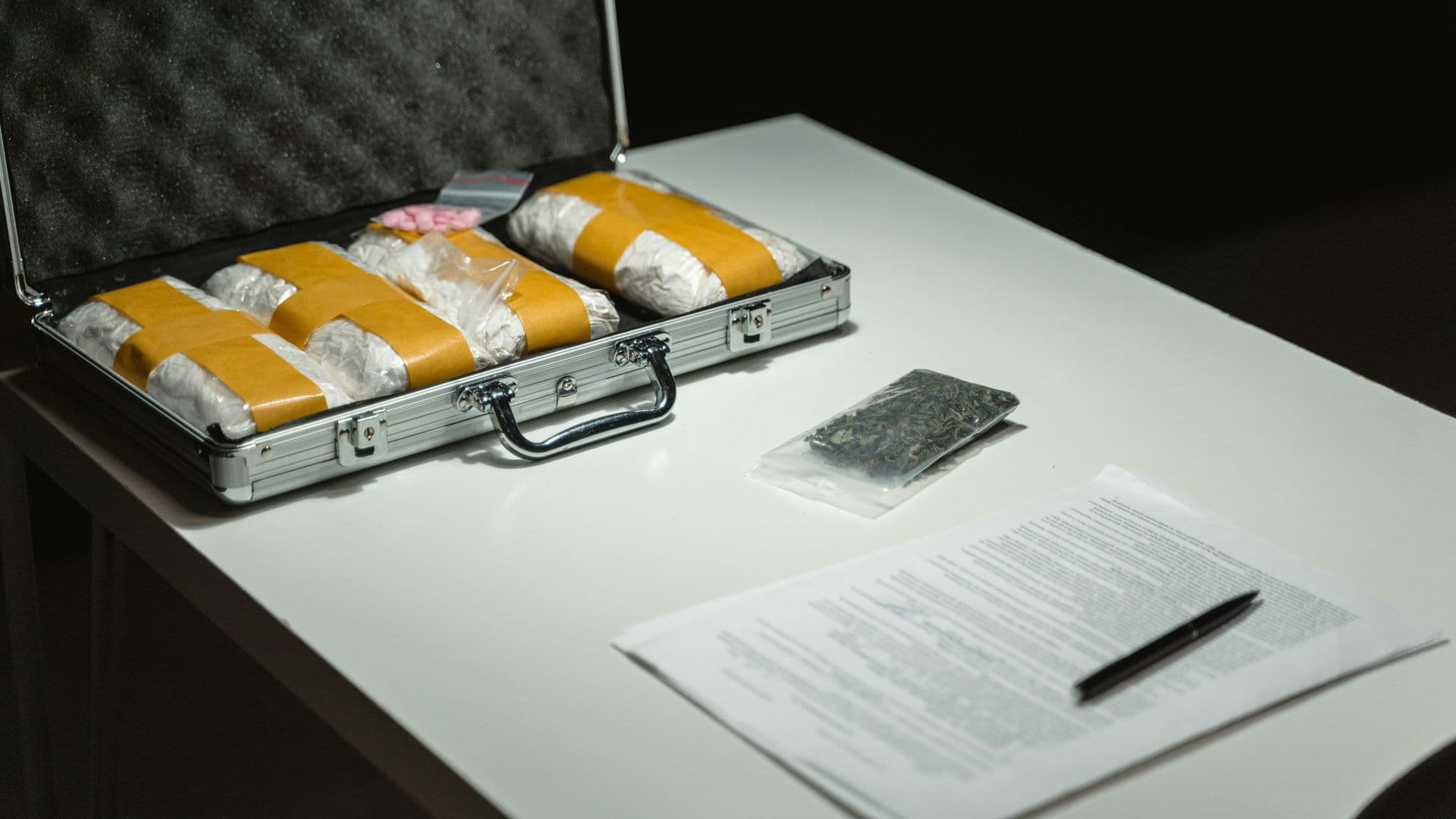 Trois mandats de perquisition ont permis aux agents de fouiller une résidence ainsi que deux véhicules liés aux suspects.