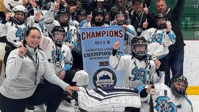 Victoire des Lynx du 49e Parallèle catégorie M13B au Championnat interrégional 2025   