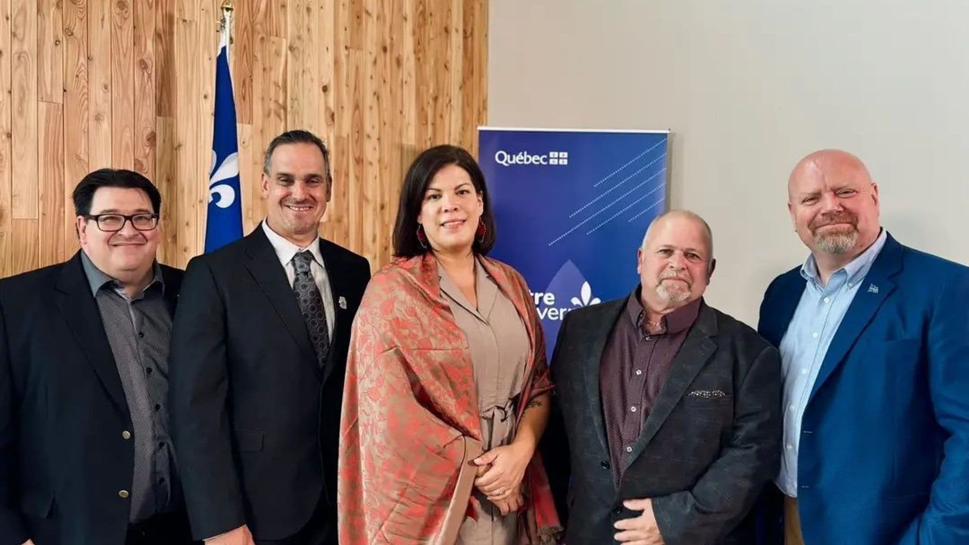 La ministre Kateri Champagne Jourdain