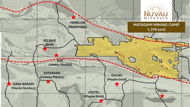 Cuivre, zinc et or : Nuvau mise sur un retour en force du district de Matagami 