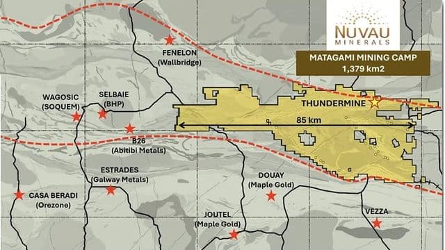 Thundermine : une découverte aurifère majeure sous les forages historiques des années 1980 