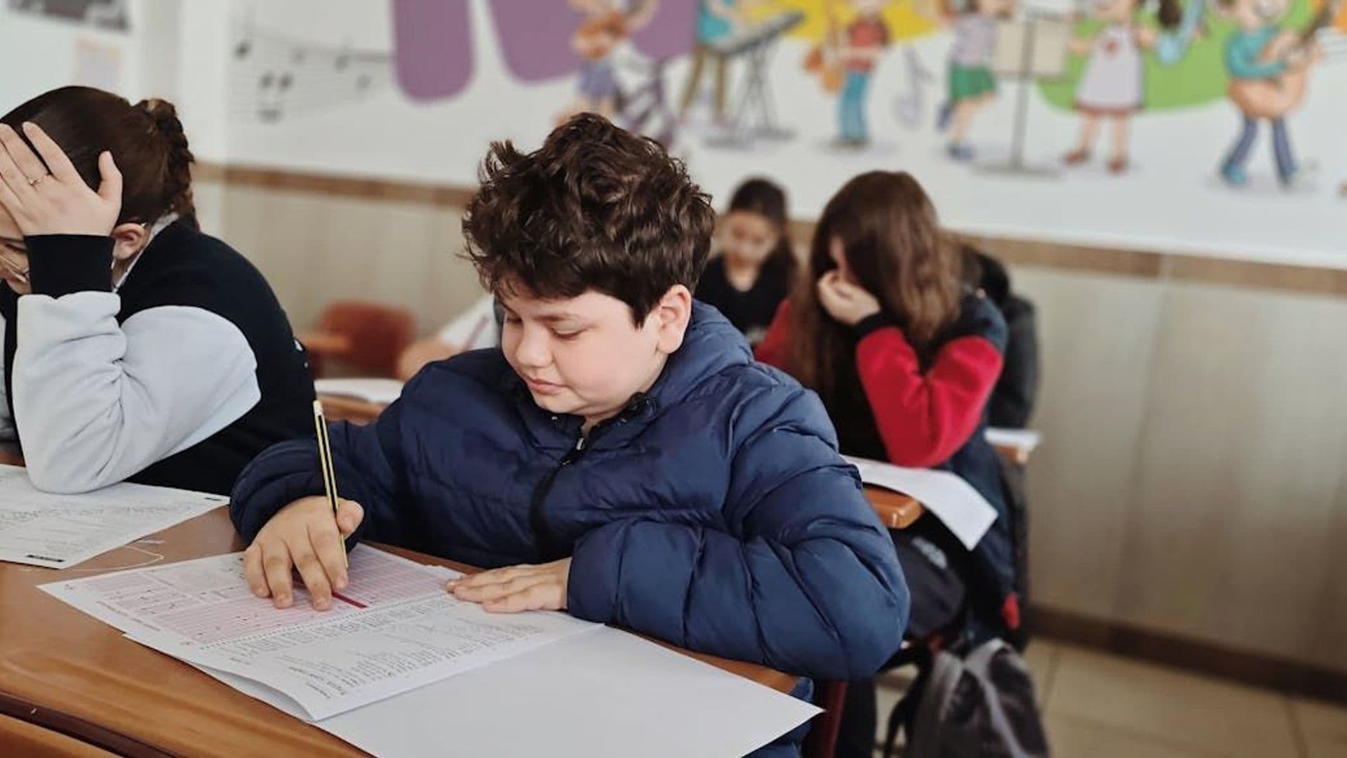 Des élèves qui passent un examen 