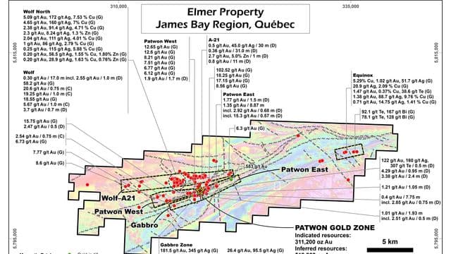 Azimut veut agrandir son gisement d’or à la Baie‑James avec une nouvelle campagne de forage 