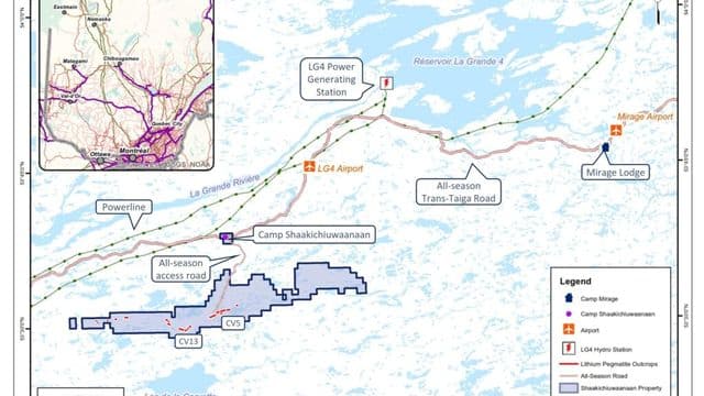 Ressources PMET sécurise jusqu’à 130 M$ pour accélérer le développement de Shaakichiuwaanaan en Eeyou Istchee Baie‑James 