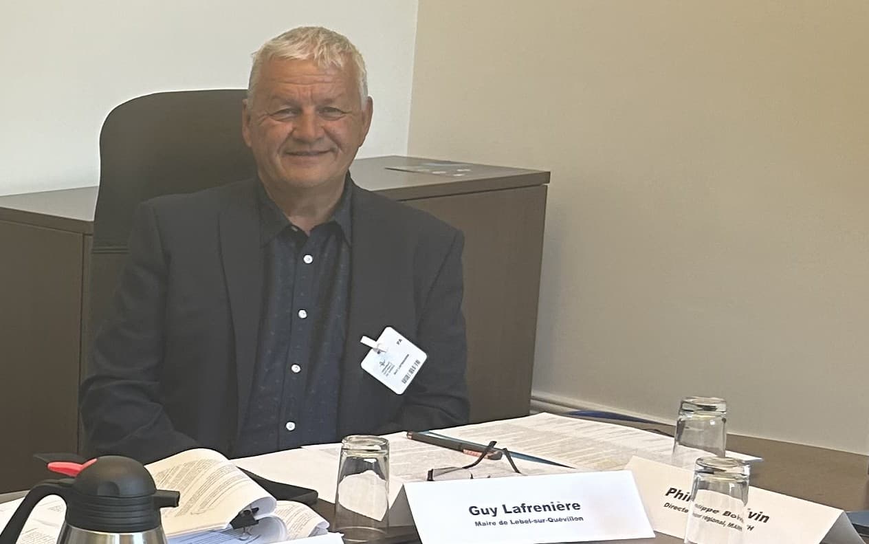 Guy Lafrenière, maire de Lebel-sur-Quévillon 