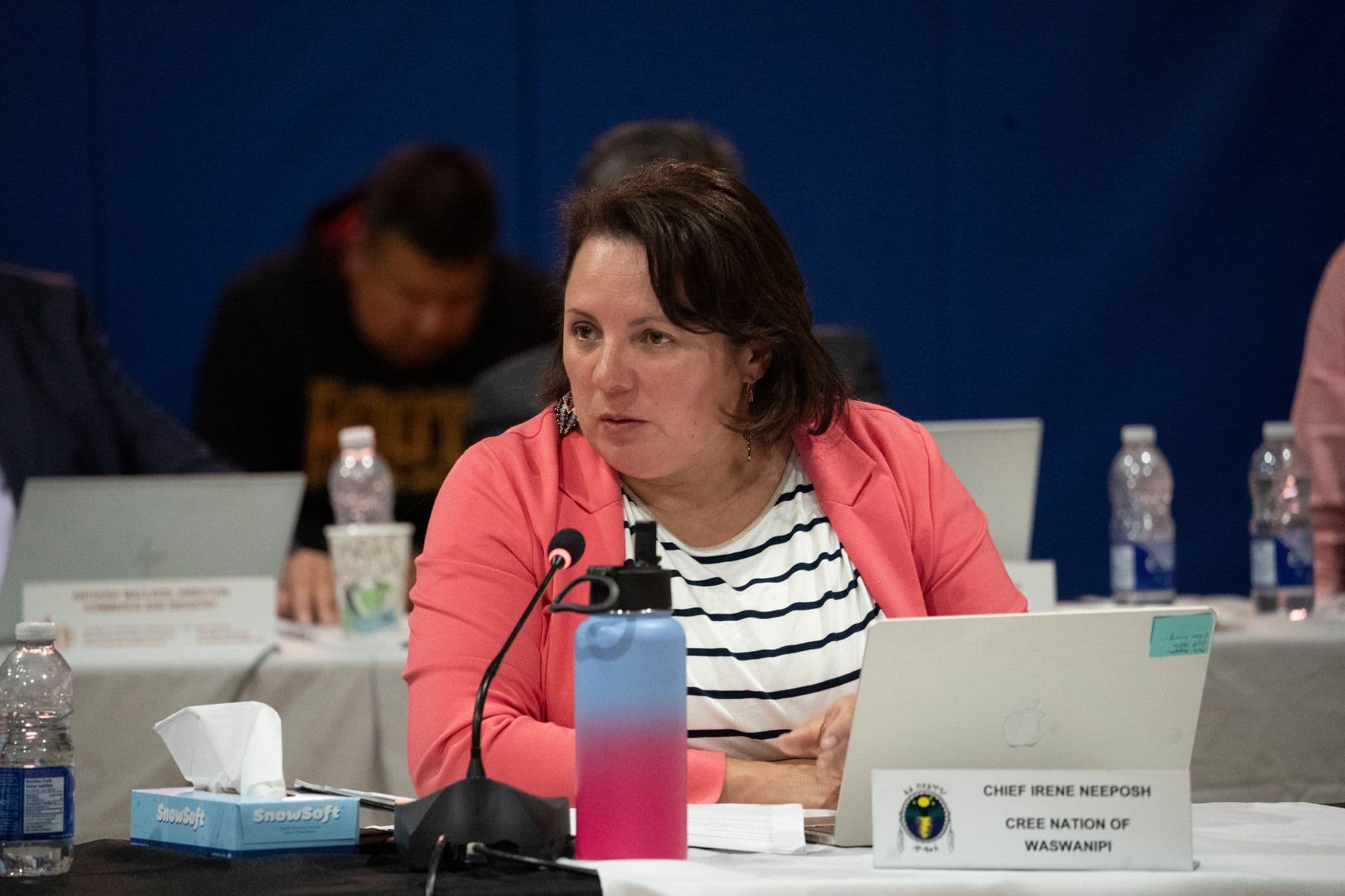 Irene Neeposh, cheffe de la communauté crie de Waswanipi