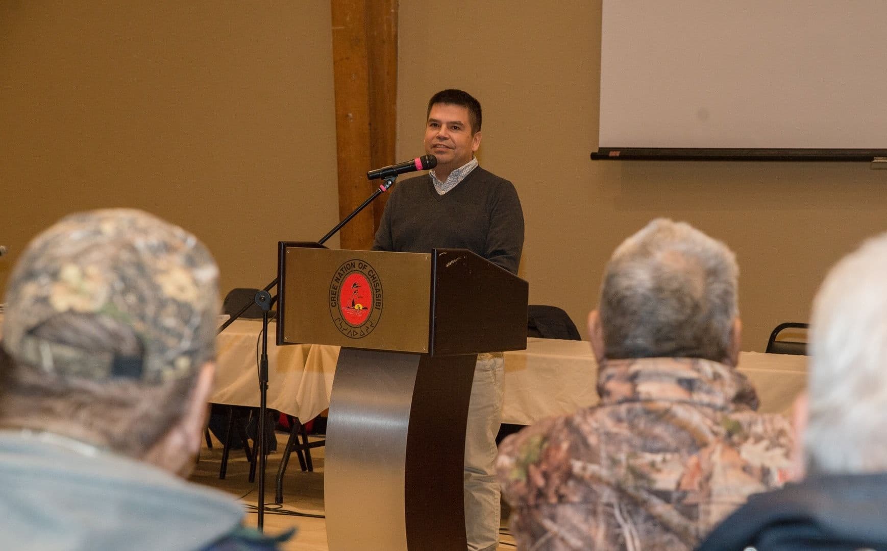 Mark Wadden, député-chef de la nation crie de Chisasibi