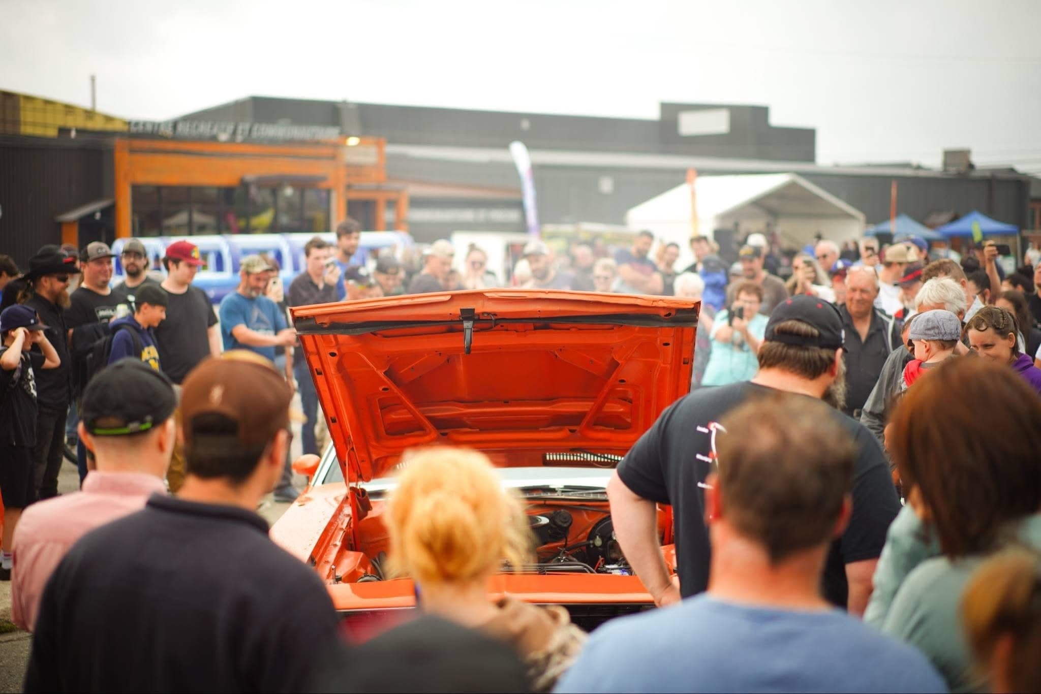 Le Springer Car Show à Chapais, en août 2025