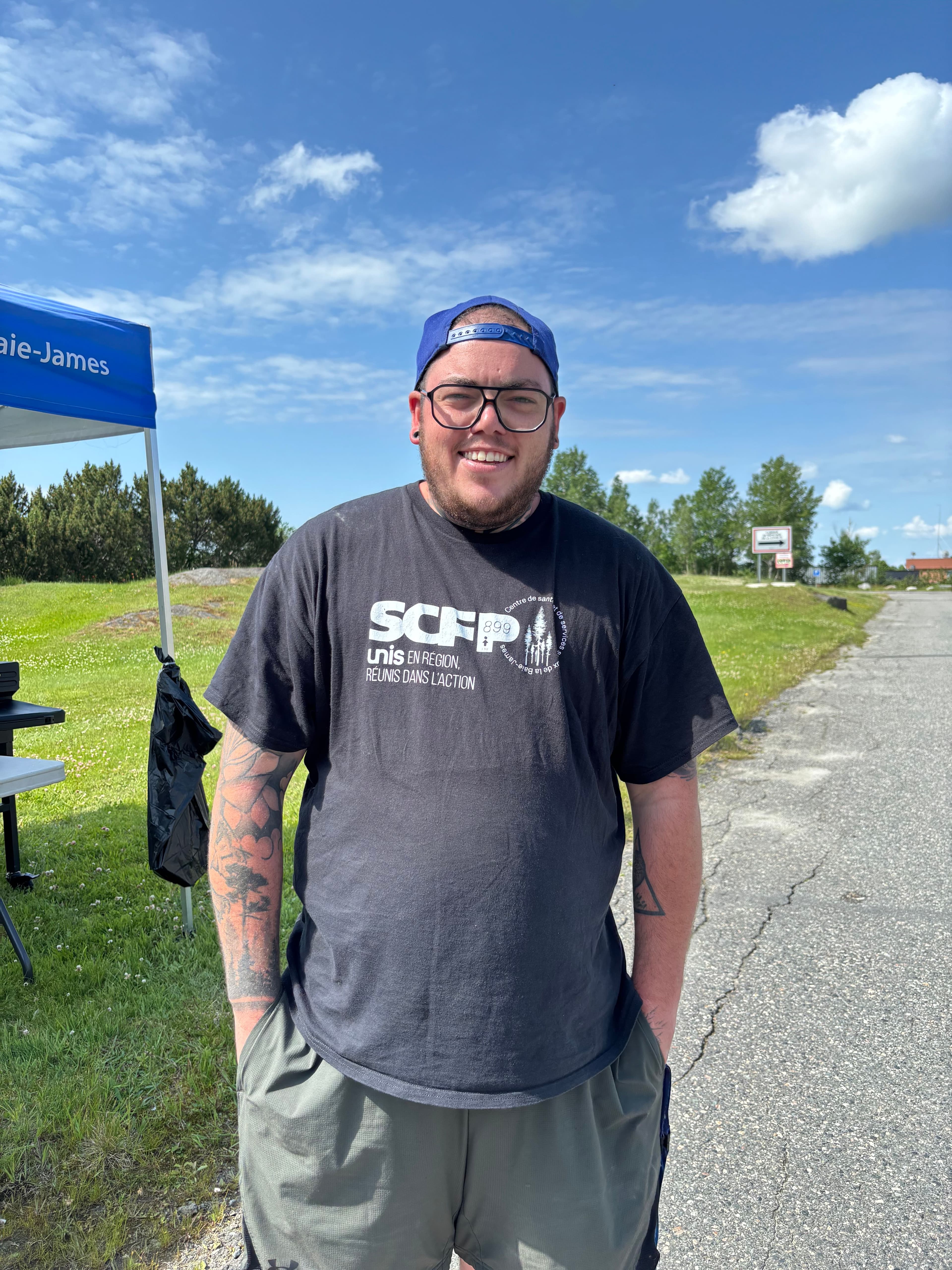 Tom Constantineau, représentant syndical pour le Syndicat canadien de la fonction publique