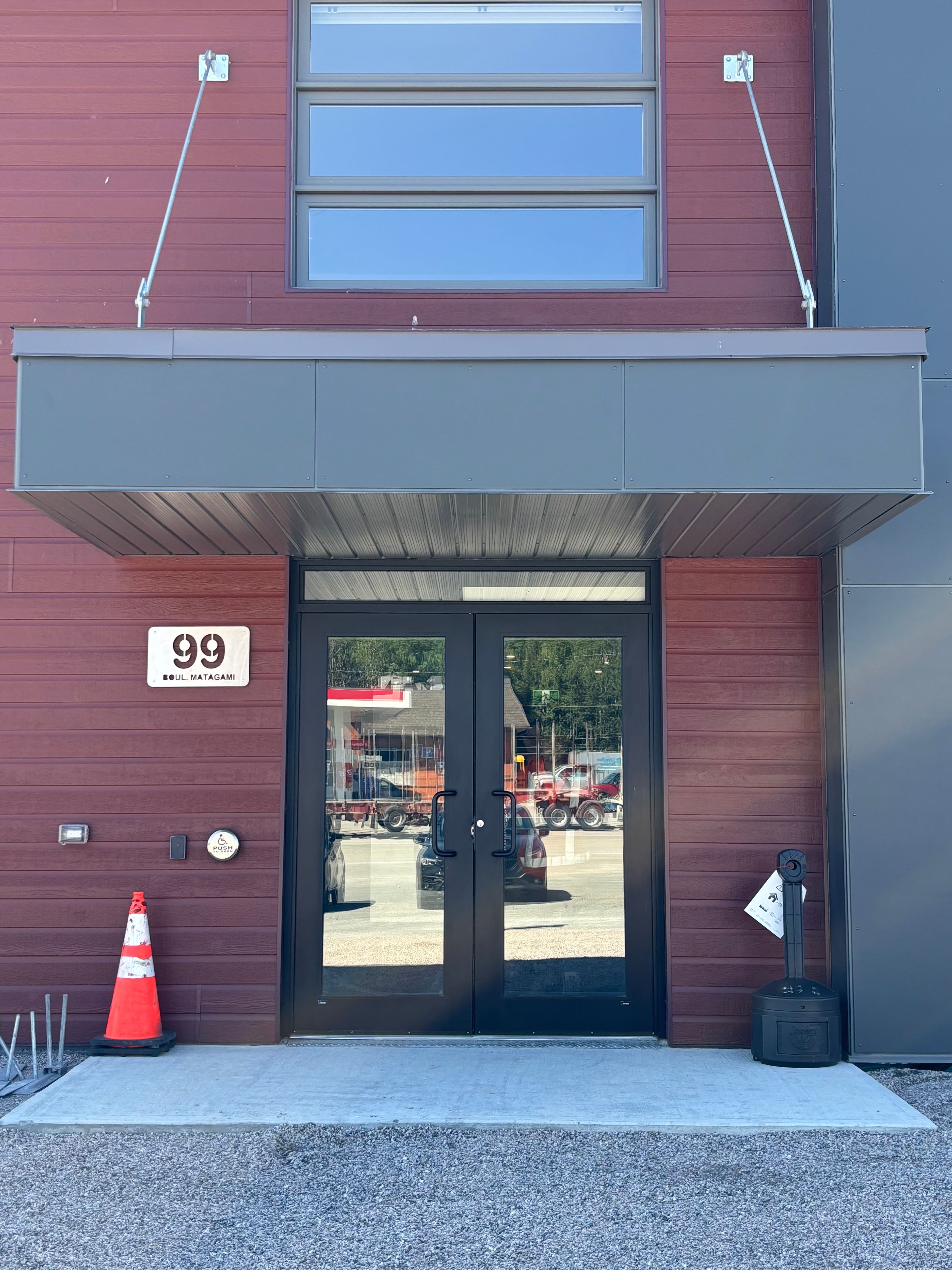 Entrée principale de l'Hôtel Matag