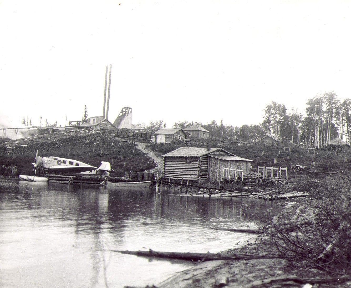 Mine Consolidated Chibougamau Goldfields (Cedar Bay), vers 1934.