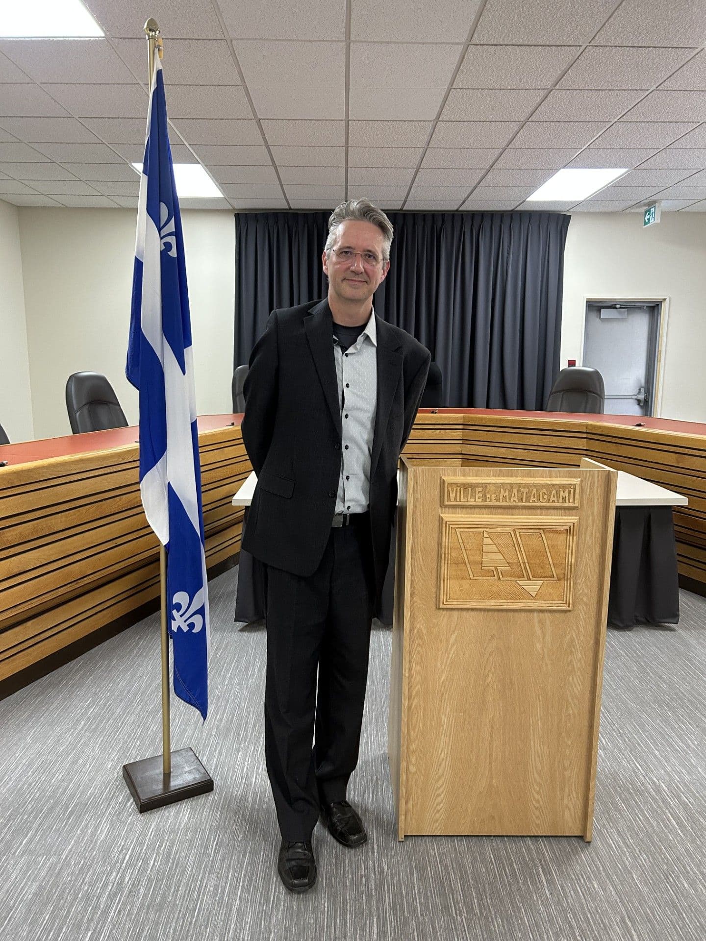 Daniel cliche, directeur général de la ville de Matagami et directeur du développement économique 