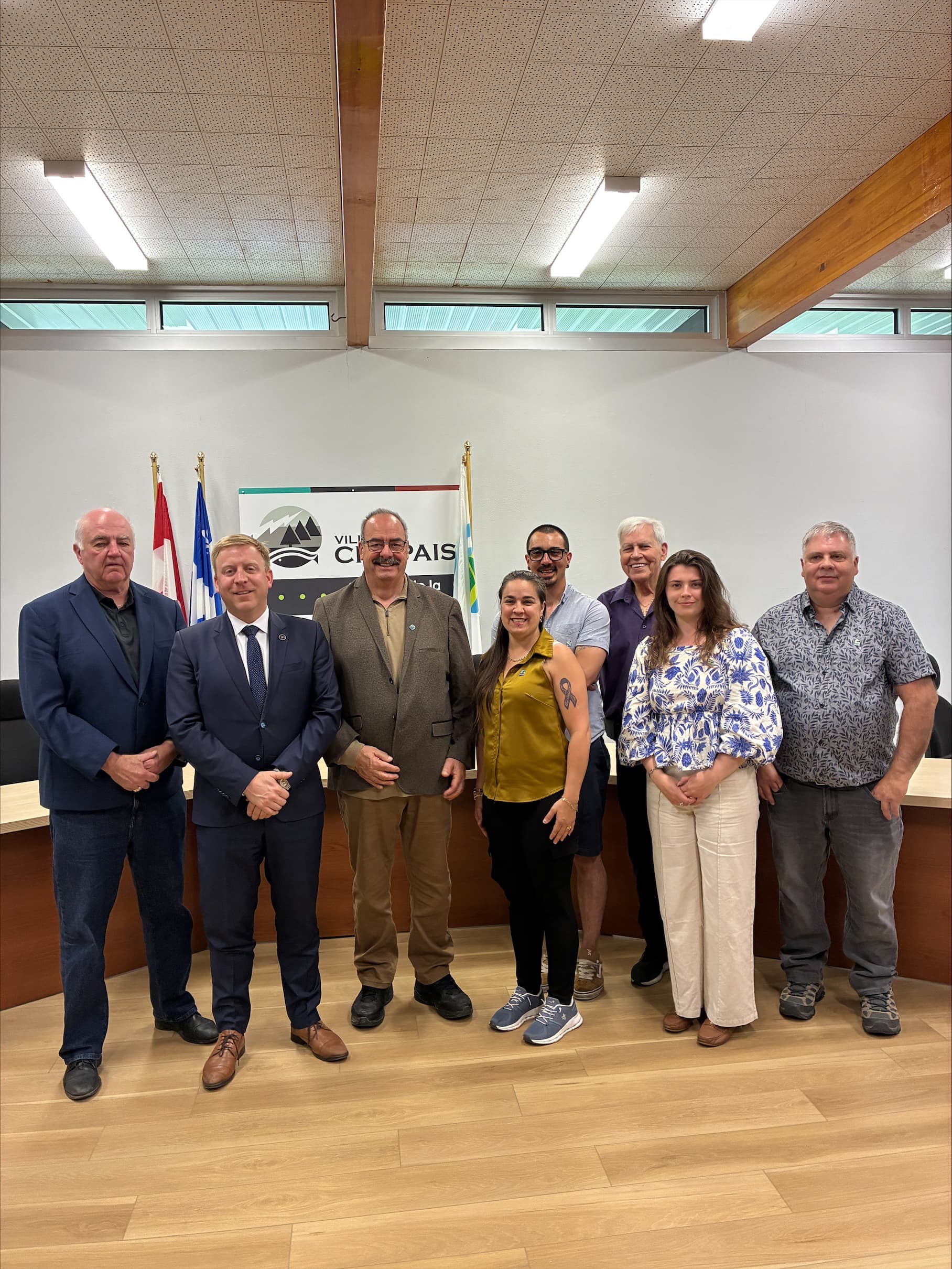 Rencontre des élus gouvernementaux avec les acteurs locaux de la Ville de Chapais 