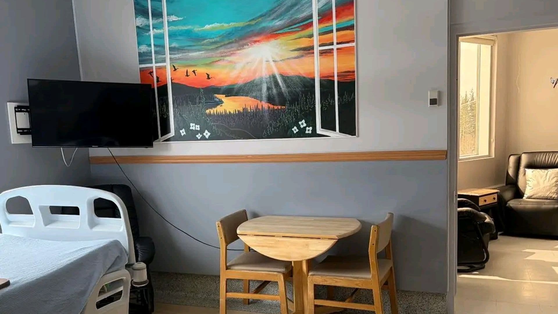Chambre de soins palliatifs du Centre de santé de Chibougamau