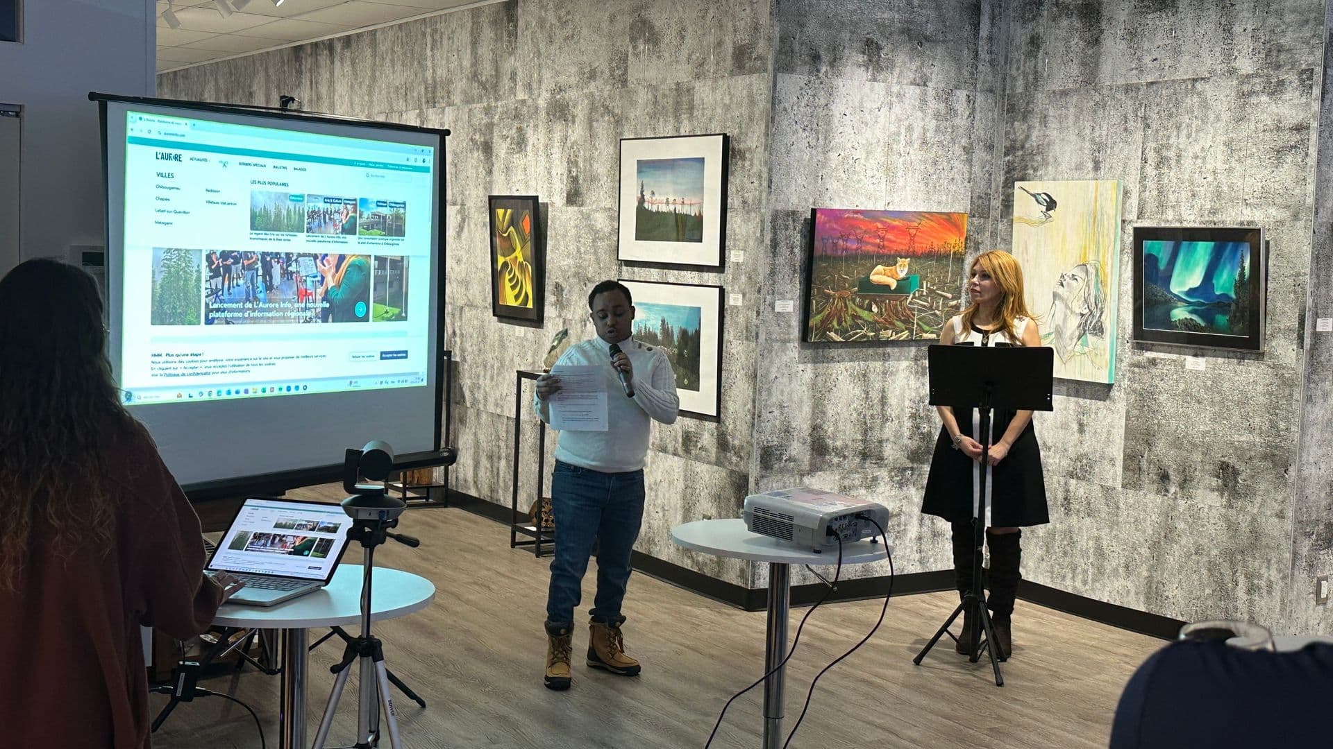 Présentation de la Plateforme d'information Régionale Aurore Info